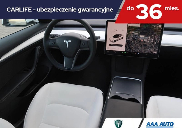 Tesla Model 3 cena 150000 przebieg: 18868, rok produkcji 2022 z Sława małe 137